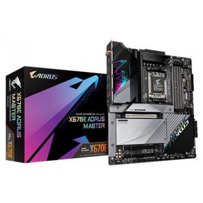 PLACA BASE GIGABYTE X670E AORUS MASTER AM5 ATX 4XDDR5